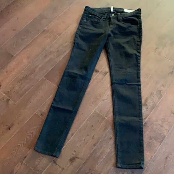 Rag & Bone skinny Jean in coal - Picture 4 of 9